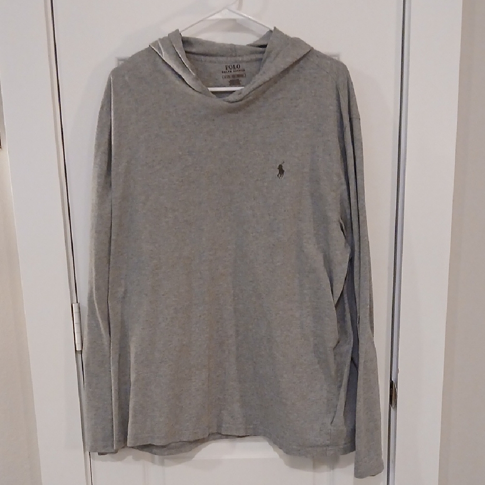 Polo by Ralph Lauren Light Gray Hoodie